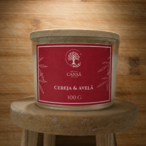 Vela Aromática Cereja & Avelã (100g)