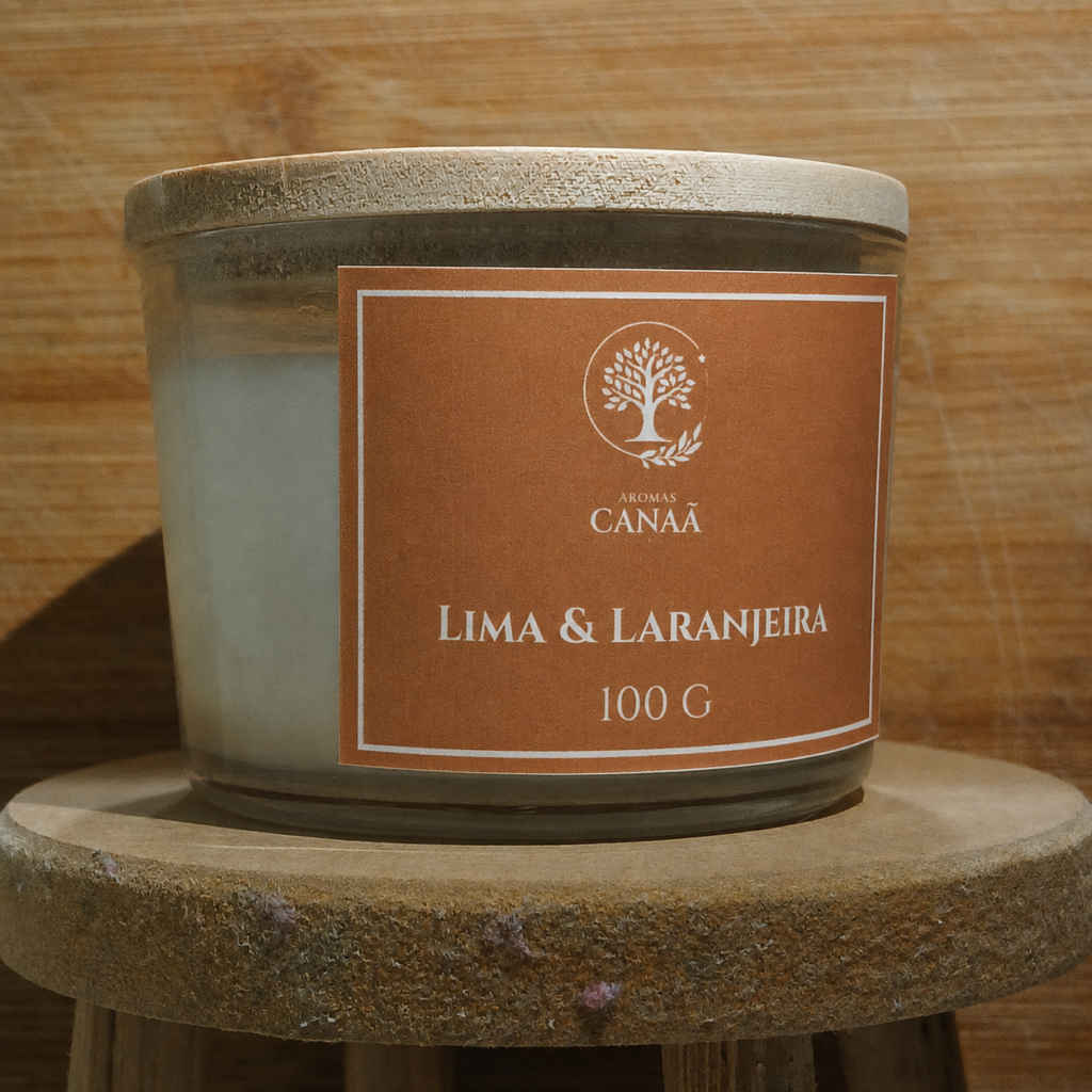 Vela Aromática Lima & Laranjeira (100g)
