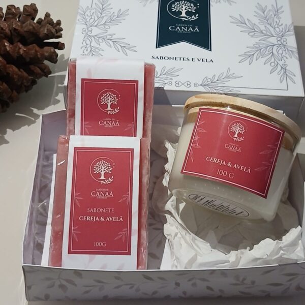 Kit Presente Aromático Cereja & Avelã